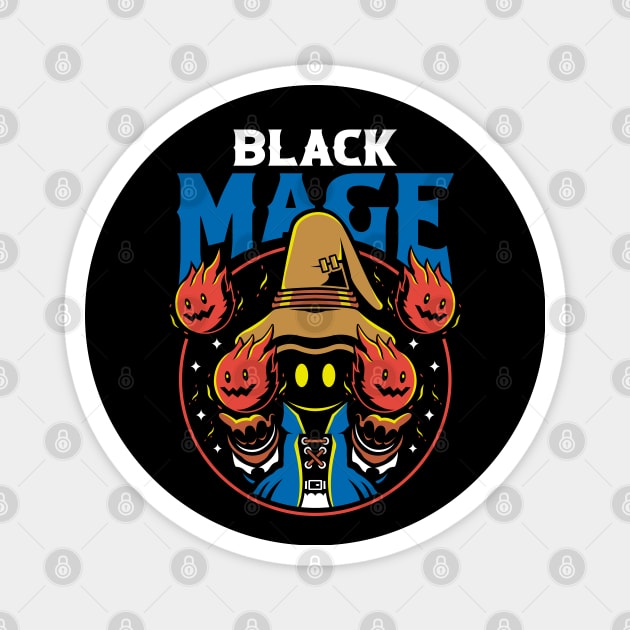 Vivi The Black Mage Magnet by logozaste